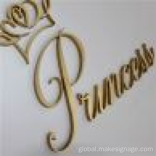 Clear Acrylic Logo Signs Modern Acrylic Logo Displays Factory